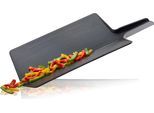 Schneidebrett GEFU "Lavos", schwarz, B:26cm H:2cm L:47cm, Kunststoff, Schneidebretter, Schneidebrett, faltbar