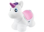 Hüpftier CHICCO "Einhorn", bunt, Hüpfspielzeug, BabyB:48,5cm H:43cm T:23cm, Kunststoff, Hüpftier, inklusive Pumpe, B:48,5cm H:43cm T:23cm