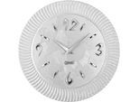 Wanduhr LOWELL "Wanduhr Lowell", grau, B:40cm H:40cm T:0cm, Wanduhren, Wanduhr