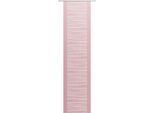 Schiebegardine NEUTEX FOR YOU "Padova" Gr. 1, rosa (altrosa), B:57cm H:145cm, Scherli, Polyester, Gardinen, Schiebegardine, inkl. Befestigungszubehör, Breite: 57 cm