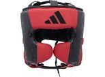 Kopfschutz ADIDAS PERFORMANCE "Combat 50 Headguard" Gr. XL, rot (rot, schwarz), Protektoren, XL, Kopfschutz