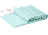 Handtücher OTTO HOME "Leoa, diverse Größen, Sporthandtuch, Reisehandtuch, Strandtuch", blau (türkis), B:140cm L:70cm, Microfaser, Obermaterial: 88% Polyester, 12% Polyamid, Handtücher, Handtücher, sehr leicht, kompakt, schnelltrocknend, Mikrofaser mit Kontrastnaht