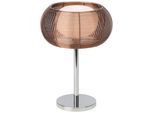 BRILLIANT Tischleuchte "Relax", braun (bronze, chrom), 1, Ø 26cm H: 39cm, 1 Stk., Leuchten, Tischlampe bronze/chrom, Tischleuchte