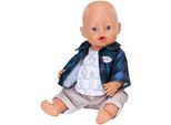 Puppenkleidung BABY BORN "Teddy Cool-Outfit, 43 cm", bunt, Puppenkleidung, Baby, Puppenkleidung