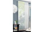 Schiebegardine HOME WOHNIDEEN "Kenmore", grün, B:60cm H:245cm, Polyester, Gardinen, Schiebegardine, HxB: 245x60
