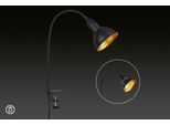BRILONER LEUCHTEN LED Klemmleuchte "HYGGE", schwarz (weiß, neutral), Leuchten, LED Klemmleuchte