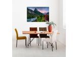 Leinwandbild KOMAR "Scandinavian Paradise - Größe 90 x 60 cm", bunt (farbe bild(er): bunt), B:90cm H:60cm T:2cm, Holz, Papier, Bilder, Leinwandbild, Keilrahmenbild mi Echtholzrahmen