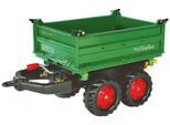 Kinderfahrzeug-Anhänger ROLLY TOYS "Mega Trailer", grün, Spielfahrzeug-Anhänger, KinderB:45cm H:47cm L:88cm, Kunststoff, Kinderfahrzeug-Anhänger, für Trettraktoren, B:45cm H:47cm L:88cm