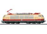 Elektrolokomotive MÄRKLIN "Märklin Elektrolokomotive Baureihe 103 - 39151", beige (beige, rot), Modelleisenbahn-Fahrzeuge, KinderB:3,5cm H:5,5cm L:22,4cm, Kunststoff, Metall, Elektrolokomotive, Made in Europe, B:3,5cm H:5,5cm L:22,4cm