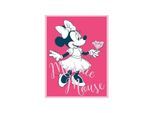 Bild KOMAR "Minnie Mouse Girlie", rot (farbe bild(er): rot), B:30cm H:40cm, Holz, Papier, Bilder, Bild, Wandbild zur Dekoration im Kinderzimmer - ohne Rahmen