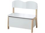 Truhenbank ROBA "weiß", weiß, Sitzbänke, Kinder, MDF, Massivholz, Truhenbank