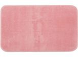 Badematte GÖZZE "Rio Premium", rosa (altrosa), H:18mm, Polyester, Badematten, Badematte, Badteppich, Uni Farben, waschbar, rechteckig & rund erhältlich