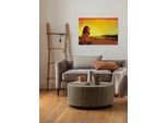 Leinwandbild KOMAR "Disney The Lion King Your Kingdom", gelb (farbe bild(er): gelb), Disney, 1 Stk., Vlies, Bilder, Leinwandbild, 90 x 60 cm (Breite x Höhe) - Kinderzimmer, Dekoration