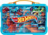 Sammelkoffer KLEIN "Sammelvitrine für 54 Autos", blau, Aufbewahrungsboxen, KinderB:58cm H:43cm T:9,4cm, Kunststoff, Sammelkoffer, mit leuchtendem Hot Wheels Logo, B:58cm H:43cm T:9,4cm