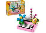 Konstruktionsspielsteine LEGO "Schreibmaschine mit Blumen (31169), LEGO Creator", bunt, Spielbausteine, Kinder, Kunststoff, Konstruktionsspielsteine, Made in Europe