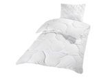 Microfaserbettdecke BECO "Wellness XXL, kuschelig dicke Winterdecken", weiß, B:155cm L:220cm, Bezug: 100% Baumwolle. Füllung: 100% Polyester, Bettdecken, Microfaserbettdecke, in den Größen 135x200 6 155x220 cm. Hergestellt in EU