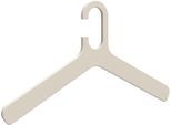 Kleiderbügel PIEPERCONCEPT "Grado", grau, B:43cm H:24cm T:0,8cm, Melamin, Kleiderbügel, Kleiderbügel