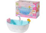 Puppen Badewanne BABY BORN "Bath", weiß, Puppenausstattungen, KinderB:24cm H:26cm T:39cm, Puppen Badewanne, mit Licht- und Soundeffekten, B:24cm H:26cm T:39cm