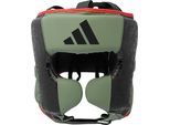 Kopfschutz ADIDAS PERFORMANCE "Combat 50 Headguard" Gr. XL, grün (grün, schwarz), Protektoren, XL, Kopfschutz