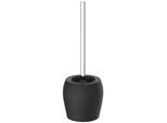 WC-Reinigungsbürste EISL, grau (chrom), B:12,2cm H:37,7cm L:12,2cm, Edelstahl, Reinigungsbürsten, WC-Reinigungsbürste, WC Bürstengarnitur freistehend, Edelstahl, Klobürstenhalter o. Bohren