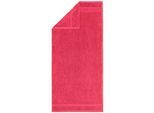 Handtücher EGERIA "Manhatten Gold", rot (swedish rot), B:50cm L:100cm, Frottier, Obermaterial: 100% Baumwolle, Handtücher, Handtücher, Uni Programm mit Streifenbordüre, reine Baumwolle