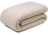 Wohndecke GÖZZE "Decke Wolkenweich", braun (camel), B:150cm L:200cm, Polyester, Wohndecken, Wohndecke