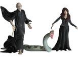 Spielfigur SCHLEICH "WIZARDING WOLRD™, Voldemort, Nagini & Bellatrix L. (42684)", bunt, Spielfiguren, Kinder, Kunststoff, Spielfigur