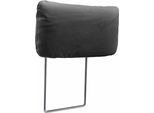 Kopfstütze SIT & MORE "Pablo", schwarz, B:50cm H:25cm T:12cm, Luxus-Microfaser (90% Polyester, 10% Polyamid);Kunstleder SOFTLUX;Luxus-Microfaser ALTARA NUBUCK (100% Polyester), Polsterauflagen, Kopfstütze