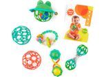 Rassel BRIGHT STARTS "Little Shakers, Rassel-Geschenkset", bunt, Greifspielzeug, Baby, Kunststoff, Metall, Rassel, mit Sound