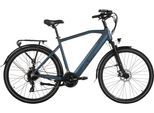 E-Bike ADORE "ATR-190" Gr. 53, blau (dunkelblau matt, schwarz), Elektrofahrräder, Herren, 53cm, 28 Zoll (71,12cm), E-Bike, Pedelec, Elektrofahrrad für Herren