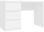 Schreibtisch FORTE "NET 106", weiß (weiß, weiß), B:108cm H:72,5cm T:50cm, Tische, Schreibtisch