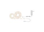 PAULMANN LED-Streifen "SimpLED Stripe Set 7,5m 20W 230/12V DC Weiß Metall Kunststoff", weiß, Flammen 1 Stk., Lichterketten, LED-Streifen
