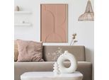 Wandbild REINDERS "Puzzeled - terra/nude", braun (farbe bild(er): braun), B:50cm H:70cm T:3cm, Holzwerkstoff, Bilder, Wandbild