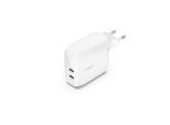 BELKIN USB-Ladegerät "BoostCharge Pro 60 Watt Dual USB-C Ladegerät mit 2x USB-C Anschlüssen", weiß, B:5cm H:3,5cm T:13cm, Ladegeräte, (Netzteil für Laptops, Tablets, Smartphones), USB-Ladegerät