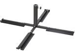 Plattenständer SCHNEIDER SCHIRME "Standard", grau (anthrazit), H:35cm, Stahl, Schirmhalterungen, Plattenständer