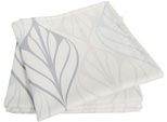 Stoffserviette ADAM "Wave", beige (natur, hellgrau, beige), B:30cm L:30cm, Obermaterial: 73% Leinen, 27% Baumwolle, Servietten, Stoffserviette, aus Bio-Baumwolle,Made in Germany