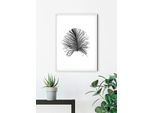 Bild KOMAR "Feather White", bunt (farbe bild(er): bunt), B:30cm H:40cm, Holz, Papier, Bilder, Bild, Wandbild zur Dekoration - ohne Rahmen
