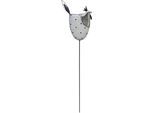 Dekofigur AM DESIGN "Osterdeko "Huhn", schwarz, B:2,5cm H:88,9cm T:88,9cm, Metall, Dekofiguren, Dekofigur, Gartenstecker aus Metall