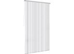 Duschrollo KLEINE WOLKE, transparent (milky, transparent), B:128cm H:240cm, Kunststoff, Duschvorhänge, Duschrollo, ausziehbar, 128 x 240 cm