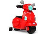 Rutschmotorrad CHICCO "Kleine Vespa", rot, Rutschautos, KinderB:27cm H:50cm T:43cm, Kunststoff, Rutschmotorrad, Made in Europe, B:27cm H:50cm T:43cm