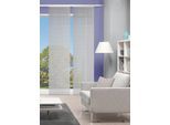 Schiebegardine VISION S "2ER SET ROM" Gr. 1, grau, B:60cm H:260cm, Polyester, Gardinen, Schiebegardine, HxB: 260x60, Schiebevorhang 2er Set Uni