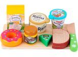 Spiellebensmittel TANNER "Frühstücks-Set", bunt, Kaufladensortimente, Kinder, Holz, Spiellebensmittel, aus Holz