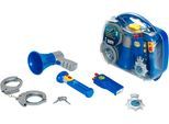Spielzeug-Polizei Einsatzset KLEIN "Polizeikoffer", blau, Rollenspielzeug, KinderB:26cm H:23cm T:9cm, Kunststoff, Spielzeug-Polizei Einsatzset, B:26cm H:23cm T:9cm