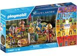 Konstruktions-Spielset PLAYMOBIL "Novelmore, Ritter von Novelmore (71487), My Figures", bunt, Spielbausteine, Kinder, Kunststoff, Konstruktions-Spielset, Made in Europe