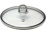Topfdeckel ELO "Protection", silber (silberfarben, transparent), Ø:28cm, Edelstahl, Glas, Deckel, Topfdeckel, mit Silikonrand