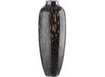 Bodenvase GILDE "Vase "Afrika", braun, B:23cm H:61,5cm T:23cm, Glas, Vasen, Bodenvase
