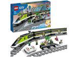 Konstruktionsspielsteine LEGO "Personen-Schnellzug (60337), LEGO City", bunt, Spielbausteine, Kinder, Kunststoff, Konstruktionsspielsteine
