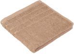 Handtücher GÖZZE "Berlin", beige (bahama, beige), B:50cm L:100cm, Frottier, Obermaterial: 100% Baumwolle, Handtücher, Handtücher