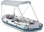 Sonnensegel INTEX "Boat Canopy", grau, Sonnensegel, B/T: 124cm x 160cm, Kunststoff, Sonnensegel, B:124cm T:160cm