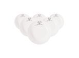 Schale VILLEROY & BOCH "Schalen Statement Lines ø 18,7 cm 6er Set weiß", weiß, Schüsseln, Schale